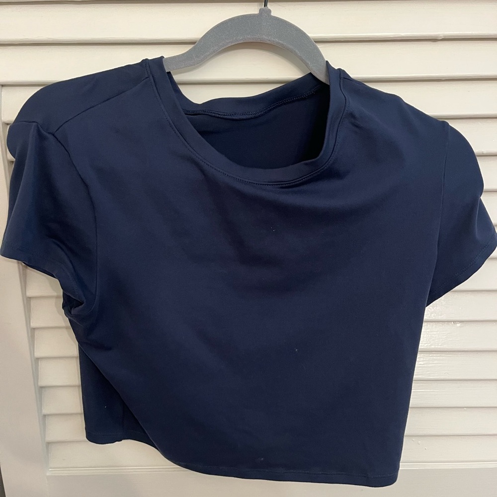 Alosoft Crop Finesse Short Sleeve
